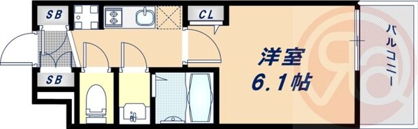 メインステージ天王寺サイドシティの物件間取画像